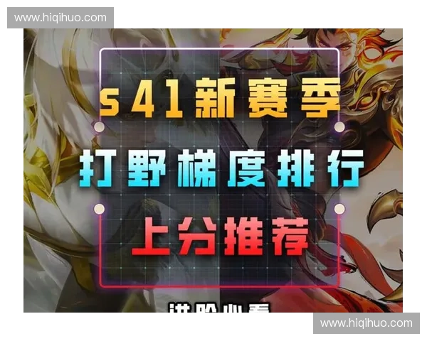 适合打野位置的英雄选择与策略分析助你轻松掌控战局